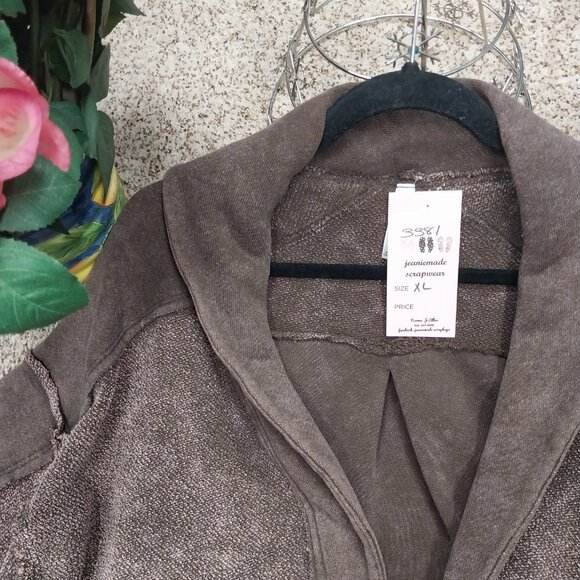 Zenana Outfitters Brown Utility Jacket with Hood - Picture 4 of 8